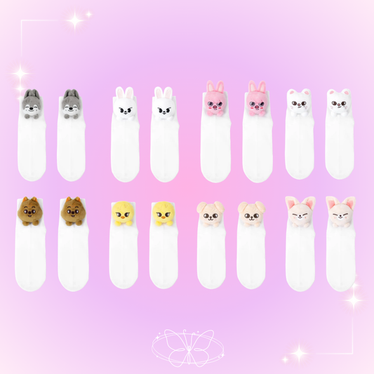 [PRE-ORDER] SKZOO Socks - Stray Kids Fan Connecting 2024 "SKZ Toy World"