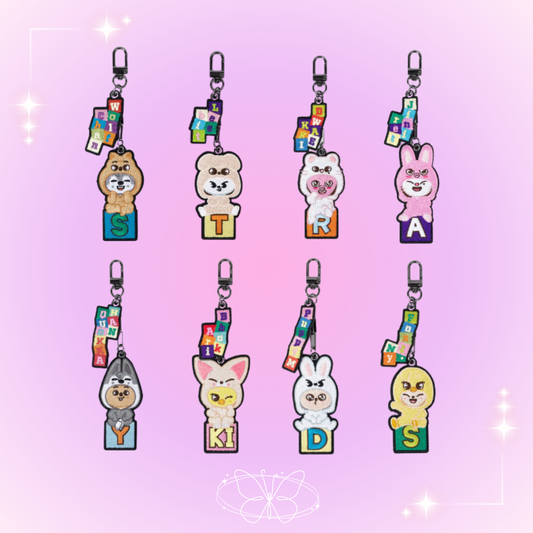 [PRE-ORDER] Embroidery Key Holder - Stray Kids Fan Connecting 2024 "SKZ Toy World"