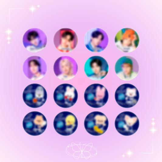 [PRE-ORDER] Random Photo Badge- Stray Kids JYP Japan Pop Up Store 2024
