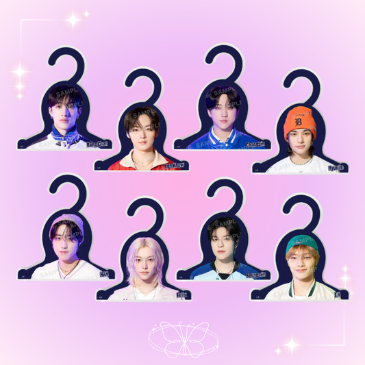 [PRE-ORDER] Mini Hanger Clip - Stray Kids JYP Japan Pop Up Store 2024