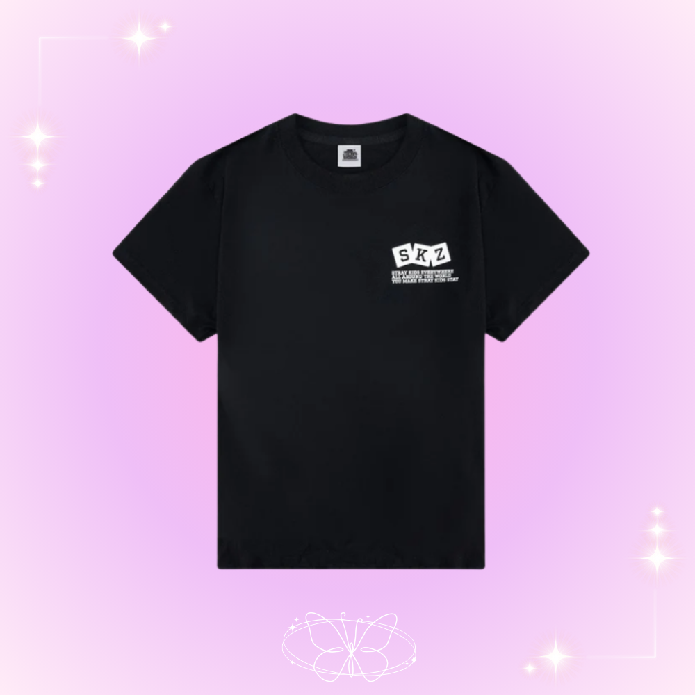[PRE-ORDER] Black T-Shirt - Stray Kids Fan Connecting 2024 "SKZ Toy World"