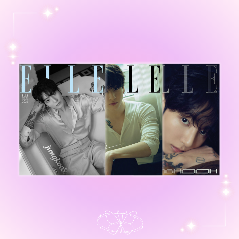 BTS Jungkook Elle Magazine - January 2026 Issue