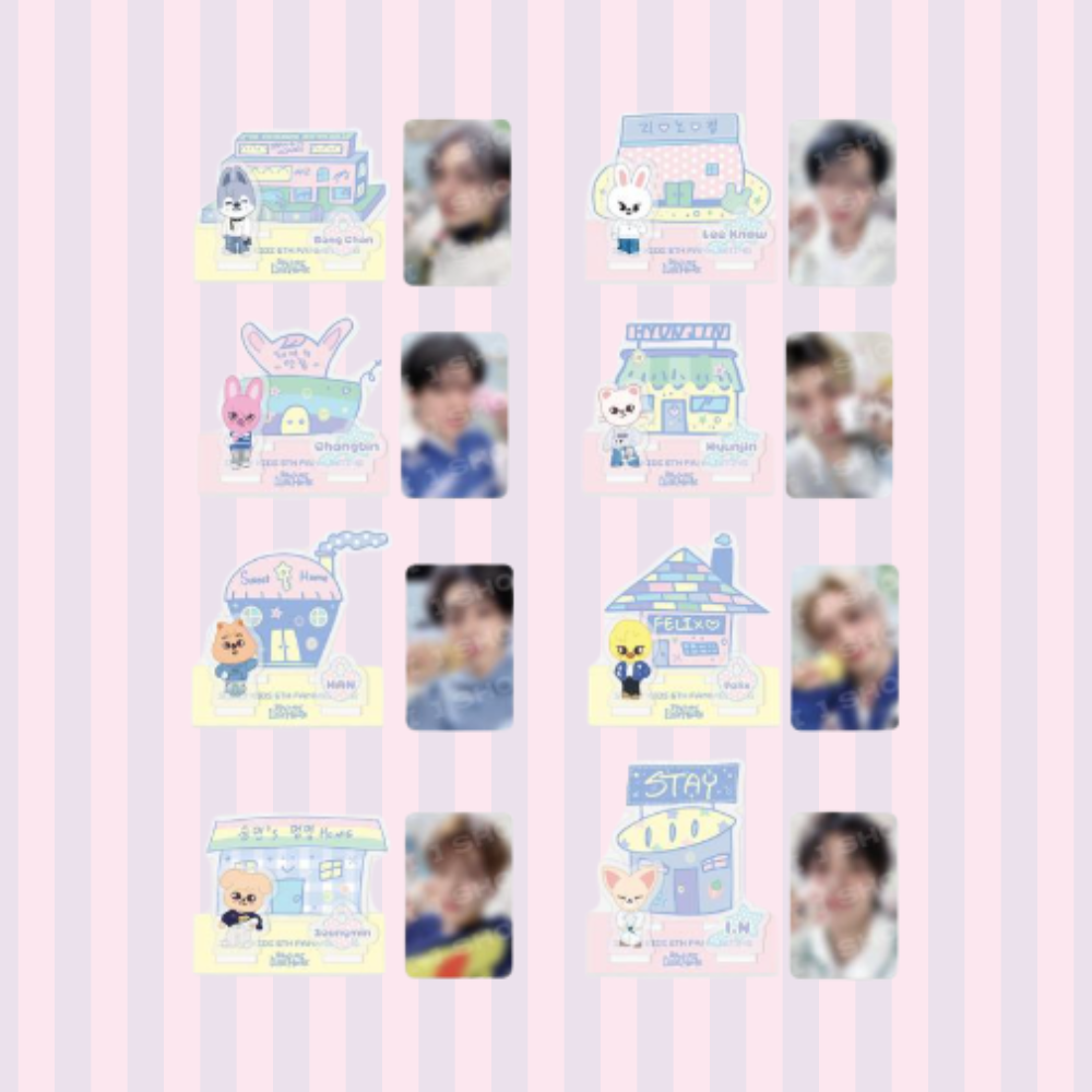 [PRE-ORDER] Secret Acrylic Stand - Stray Kids 6th Fanmeeting 'STAY in Our Little House' MD