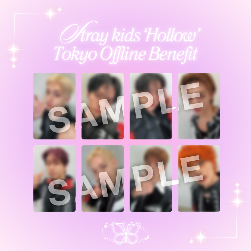 [PRE-ORDER] Stray Kids 'Hollow' Offline Event (Tokyo) Benefit Photocard