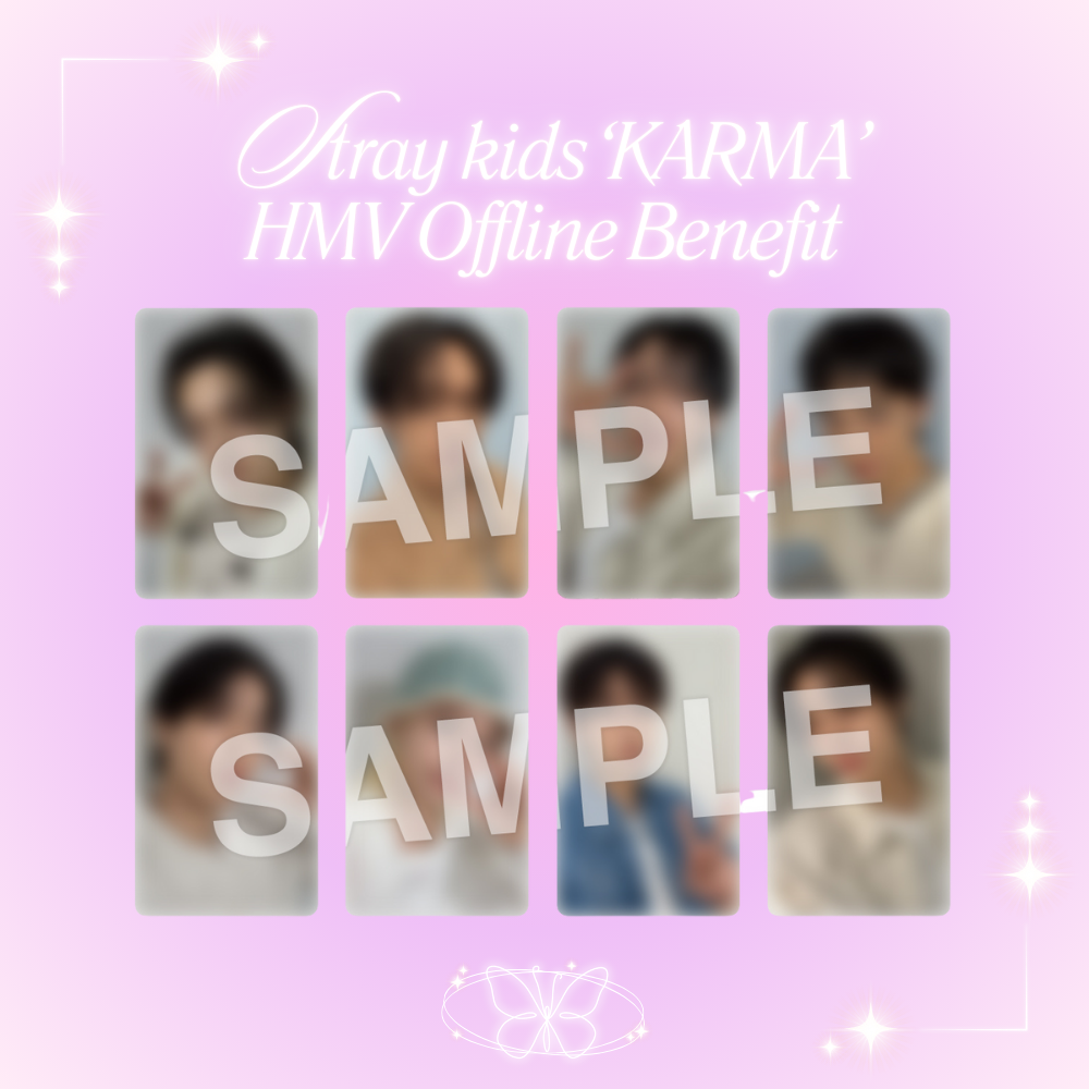 [PRE-ORDER] Stray Kids 'KARMA' HMV Offline Event Benefit Photocard