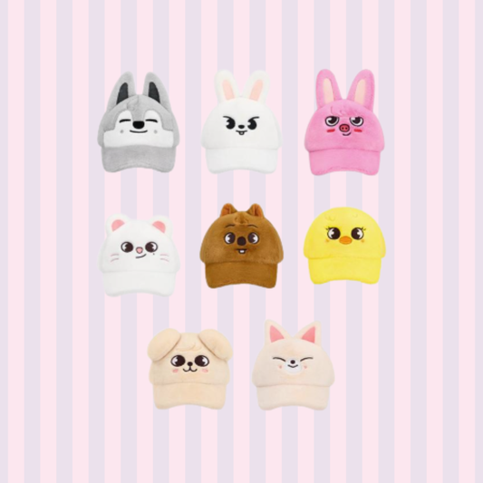 [PRE-ORDER] SKZOO Plush Cap - Stray Kids 6th Fanmeeting 'STAY in Our Little House' MD