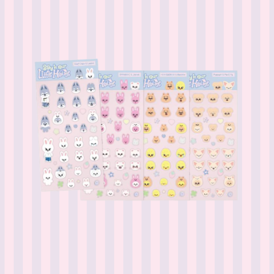 [PRE-ORDER] SKZOO 3D Sticker - Stray Kids 6th Fanmeeting 'STAY in Our Little House' MD