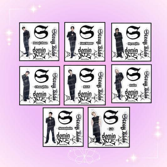 [PRE-ORDER] Acrylic Stand Key Holder - Stray Kids World Tour "dominATE Japan"