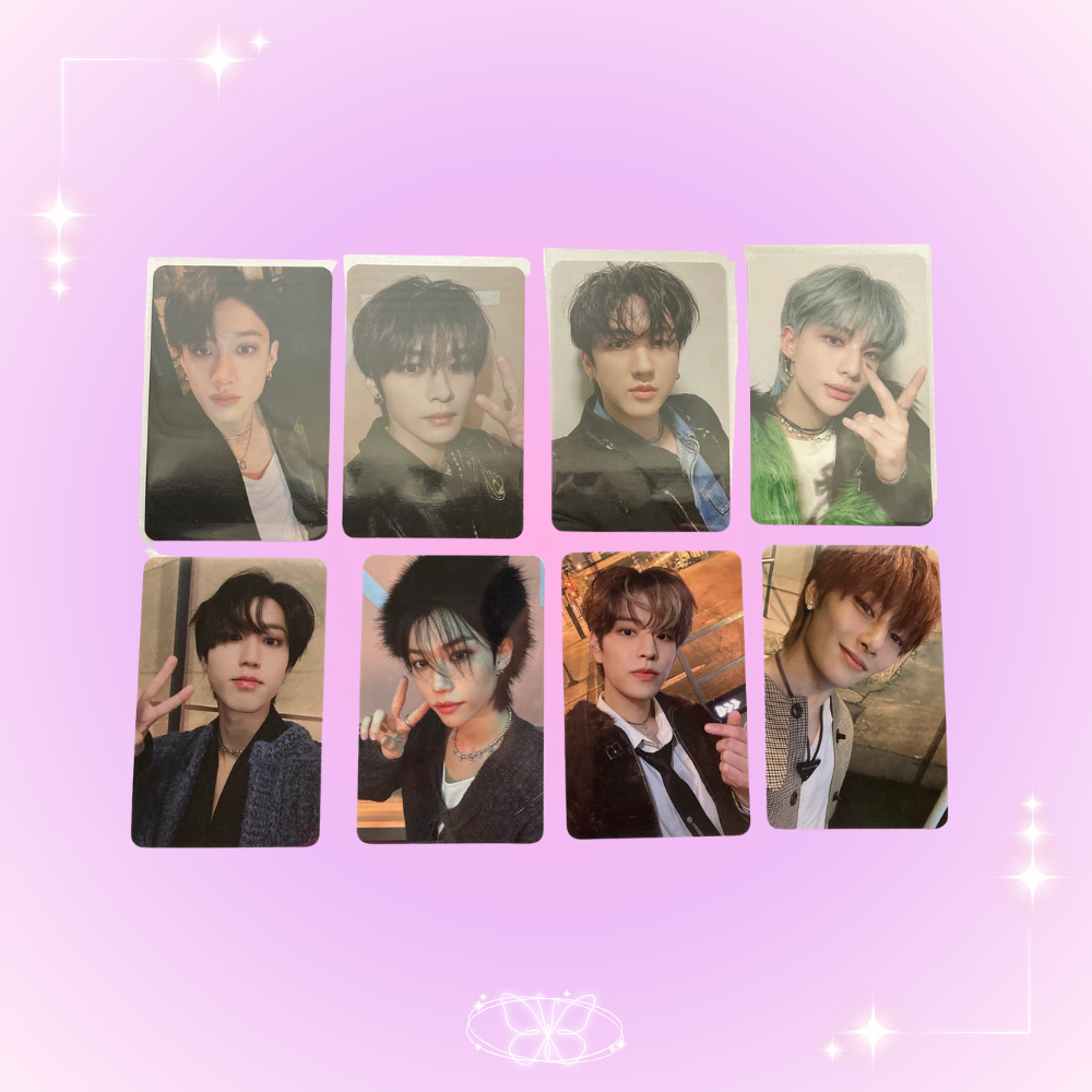 Stray Kids 5-Star Album Photocards (Double Sided Ver.)