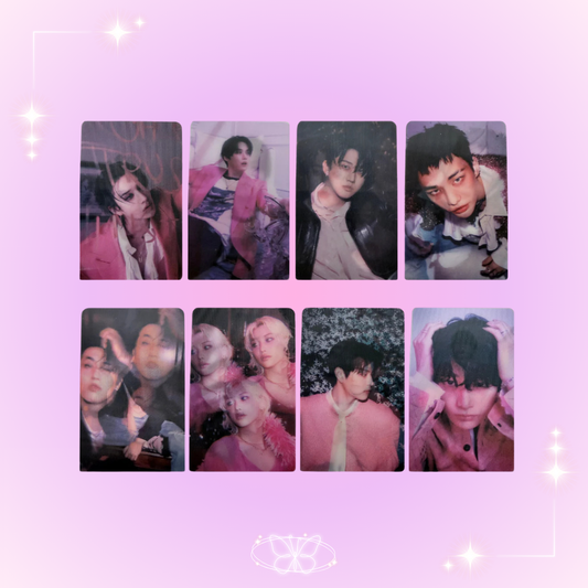 Stray Kids DO IT Album Photocards (Pink Lenticular Ver.)