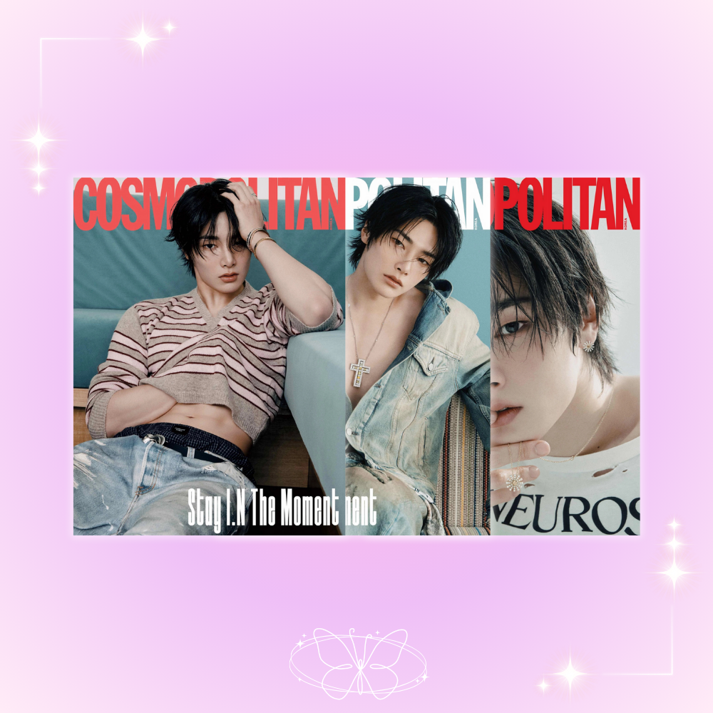 [PRE-ORDER] Stray Kids I.N. Cosmopolitan Magazine - December 2025 Issue