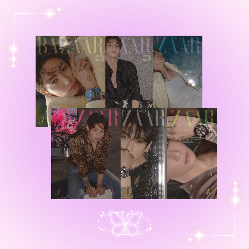 [PRE-ORDER] BTS Jungkook Harpar's Bazaar Magazine - June 2026 Issue