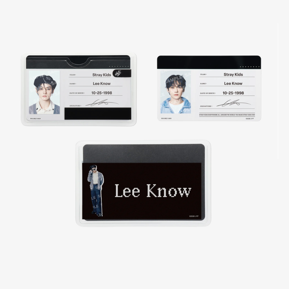 [PRE-ORDER] Profile Card Set - Stray Kids World Tour 'RUN IT' Japan MD