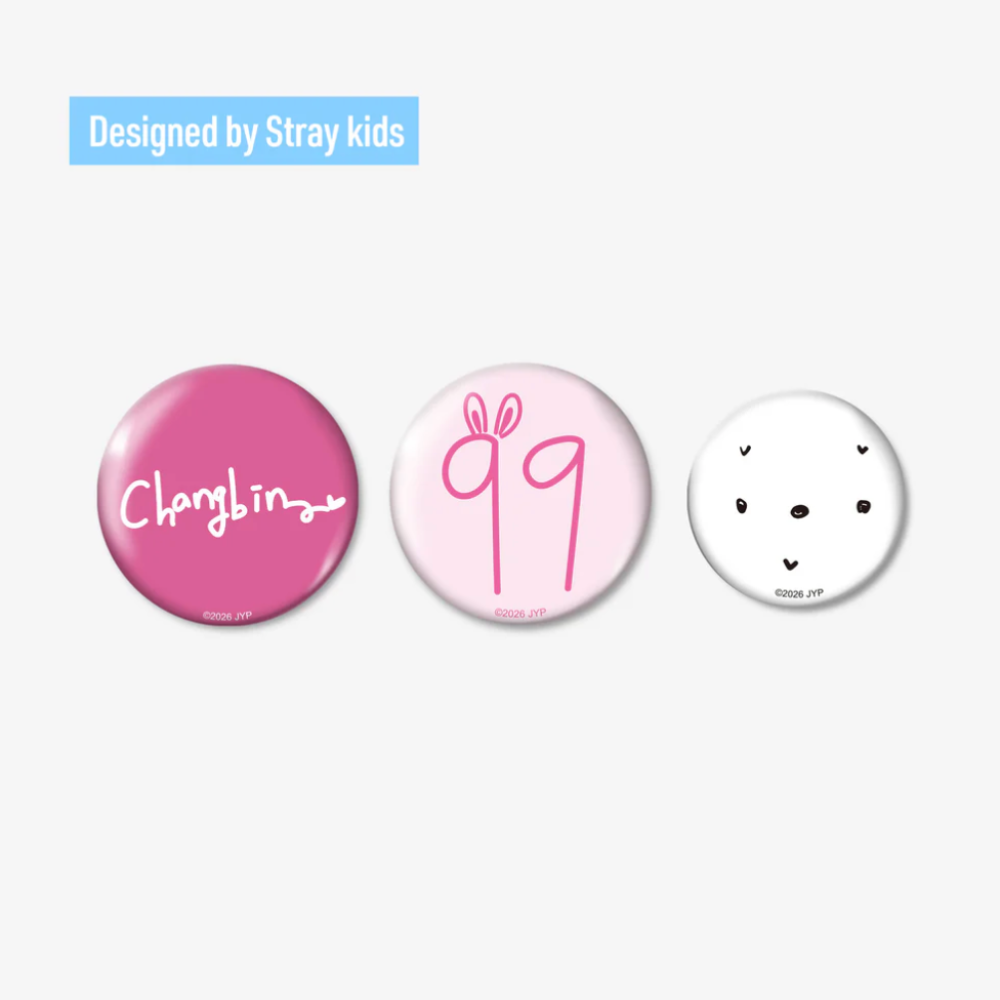 [PRE-ORDER] Badge Set - Stray Kids World Tour 'RUN IT' Japan MD