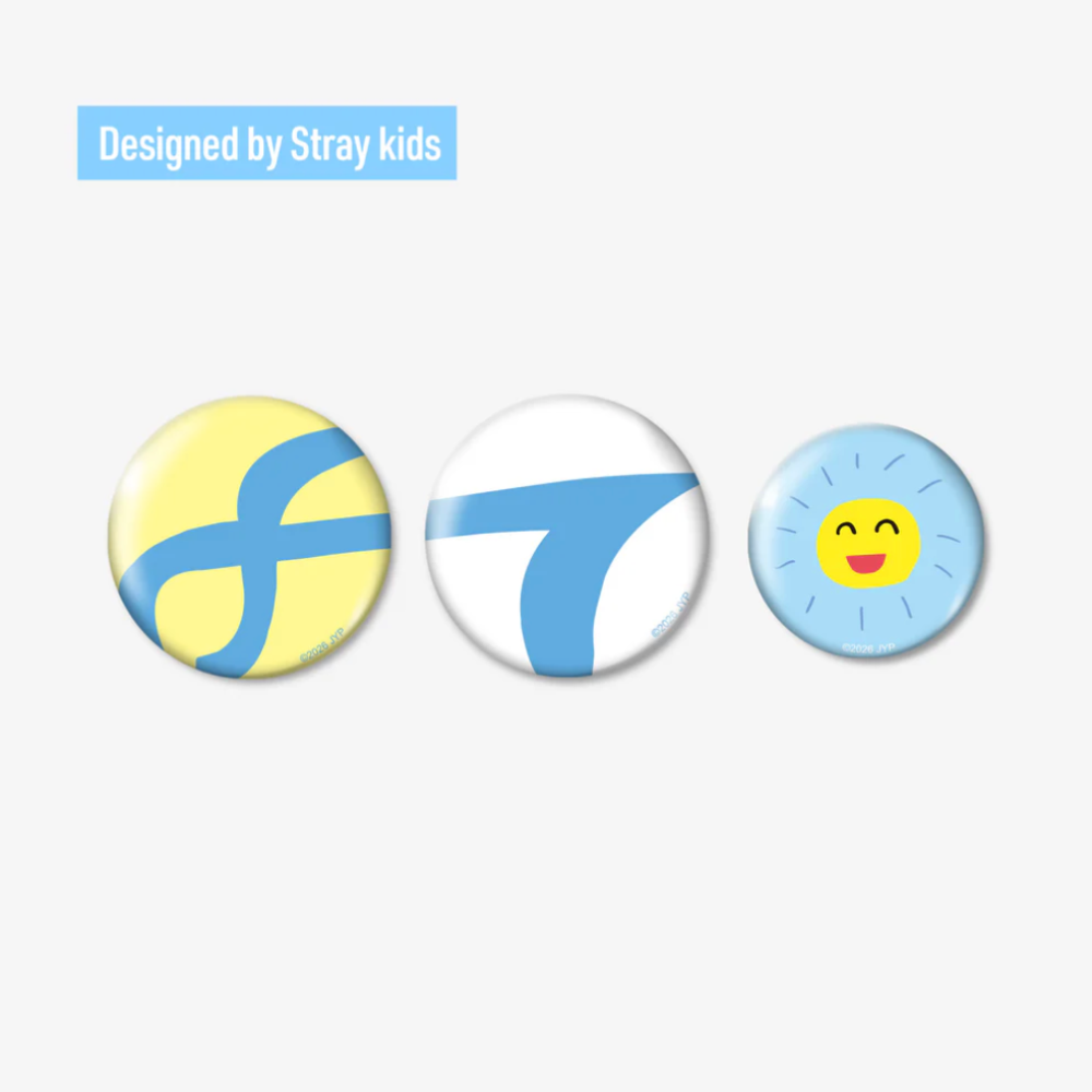 [PRE-ORDER] Badge Set - Stray Kids World Tour 'RUN IT' Japan MD