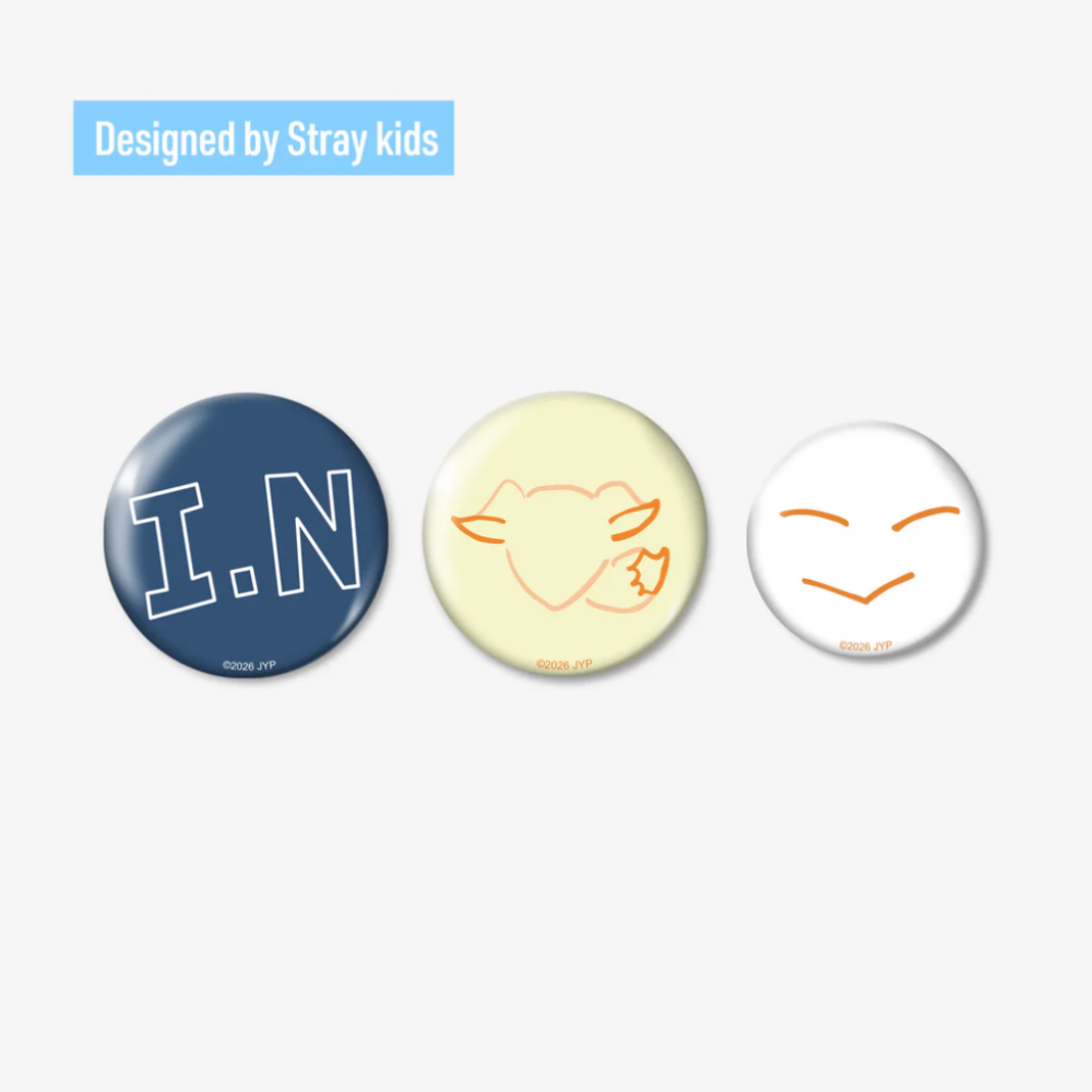 [PRE-ORDER] Badge Set - Stray Kids World Tour 'RUN IT' Japan MD