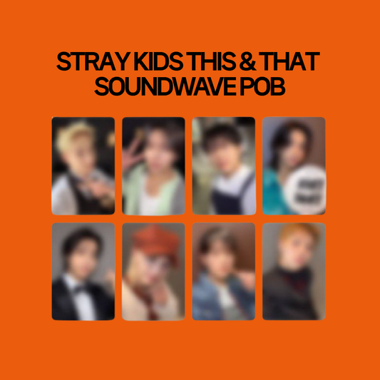 [PRE-ORDER] Stray Kids 10th Mini Album - THIS & THAT Soundwave POB Benefit Photocard