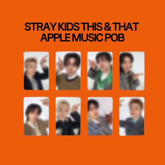 [PRE-ORDER] Stray Kids 10th Mini Album - THIS & THAT Apple Music POB Benefit Photocard