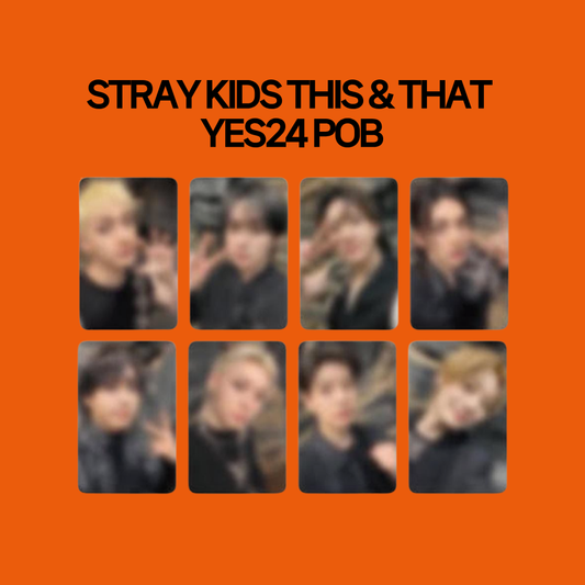 [PRE-ORDER] Stray Kids 10th Mini Album - THIS & THAT YES24 POB Benefit Photocard