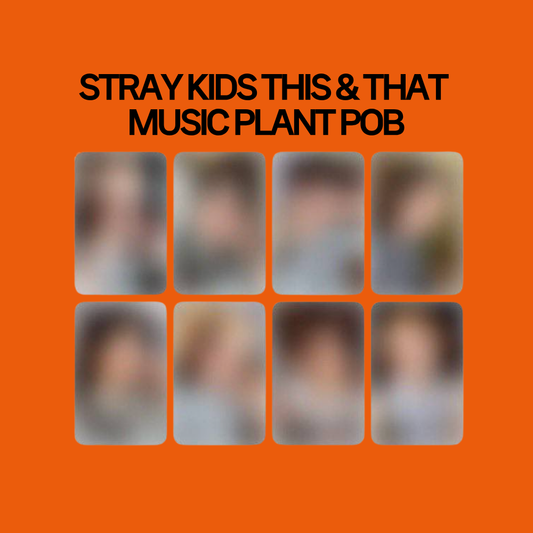 [PRE-ORDER] Stray Kids 10th Mini Album - THIS & THAT Music Plant POB Benefit Photocard