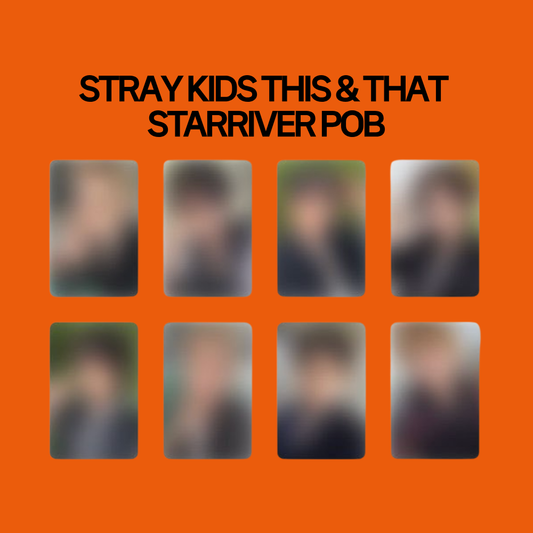 [PRE-ORDER] Stray Kids 10th Mini Album - THIS & THAT Starriver POB Benefit Photocard