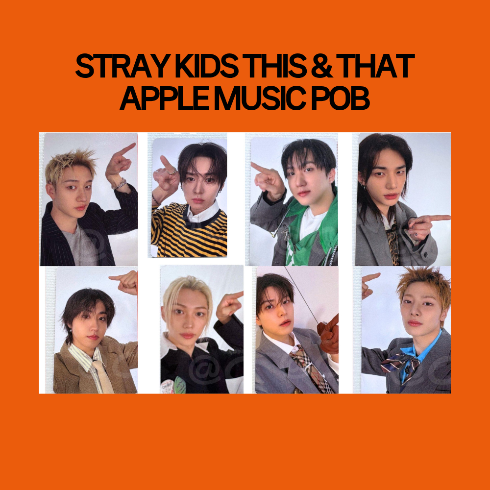 [PRE-ORDER] Stray Kids 10th Mini Album - THIS & THAT Apple Music POB Benefit Photocard