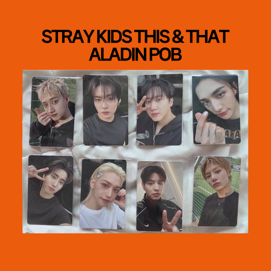 [PRE-ORDER] Stray Kids 10th Mini Album - THIS & THAT Aladin POB Benefit Photocard