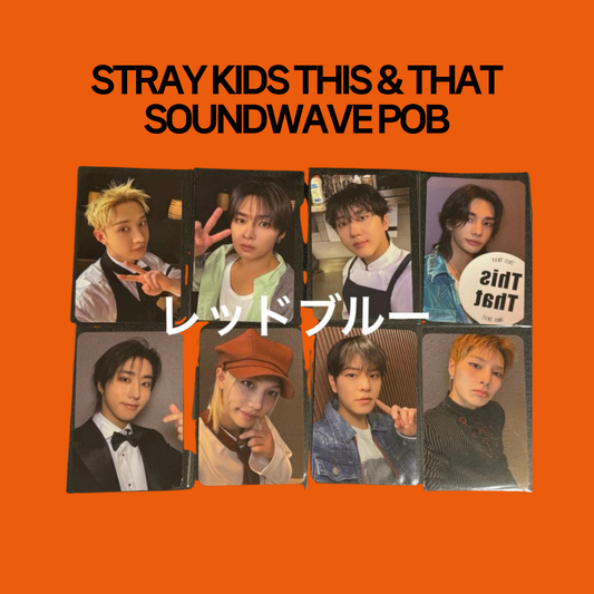 [PRE-ORDER] Stray Kids 10th Mini Album - THIS & THAT Soundwave POB Benefit Photocard