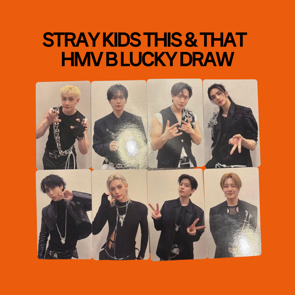 [PRE-ORDER] Stray Kids 10th Mini Album - THIS & THAT HMV Lucky Draw B Photocard