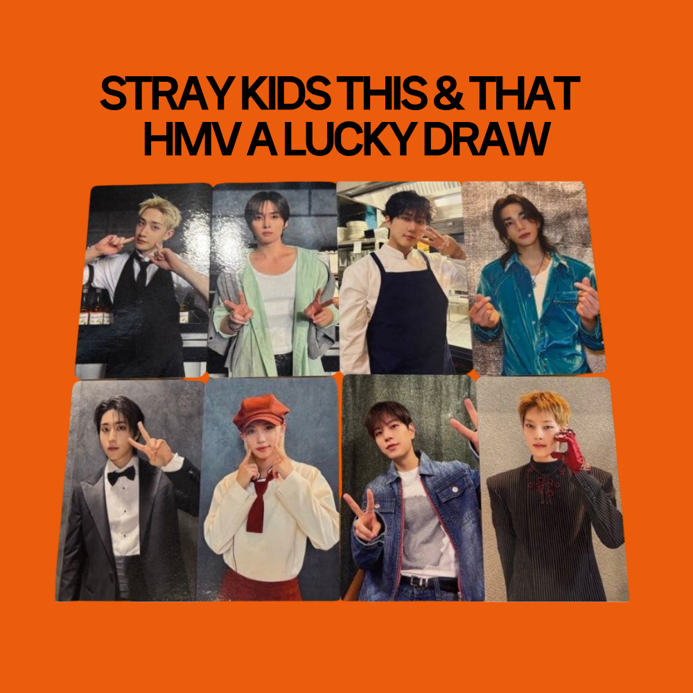[PRE-ORDER] Stray Kids 10th Mini Album - THIS & THAT HMV Lucky Draw A Photocard
