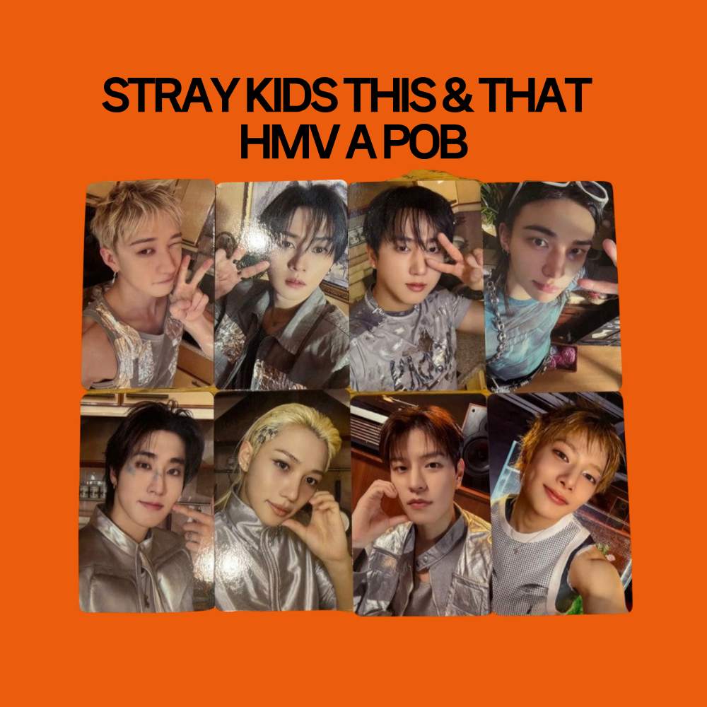 [PRE-ORDER] Stray Kids 10th Mini Album - THIS & THAT HMV A POB Benefit Photocard