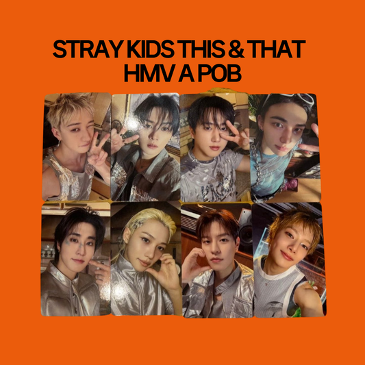 [PRE-ORDER] Stray Kids 10th Mini Album - THIS & THAT HMV A POB Benefit Photocard