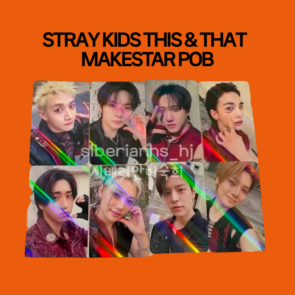 [PRE-ORDER] Stray Kids 10th Mini Album - THIS & THAT MAKESTAR POB Benefit Photocard