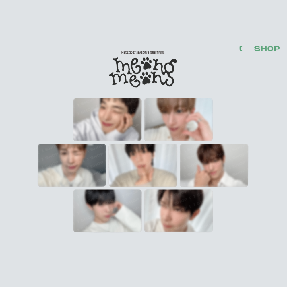 [PRE-ORDER] NEXZ 2027 Seasons Greetings 'meong meong'