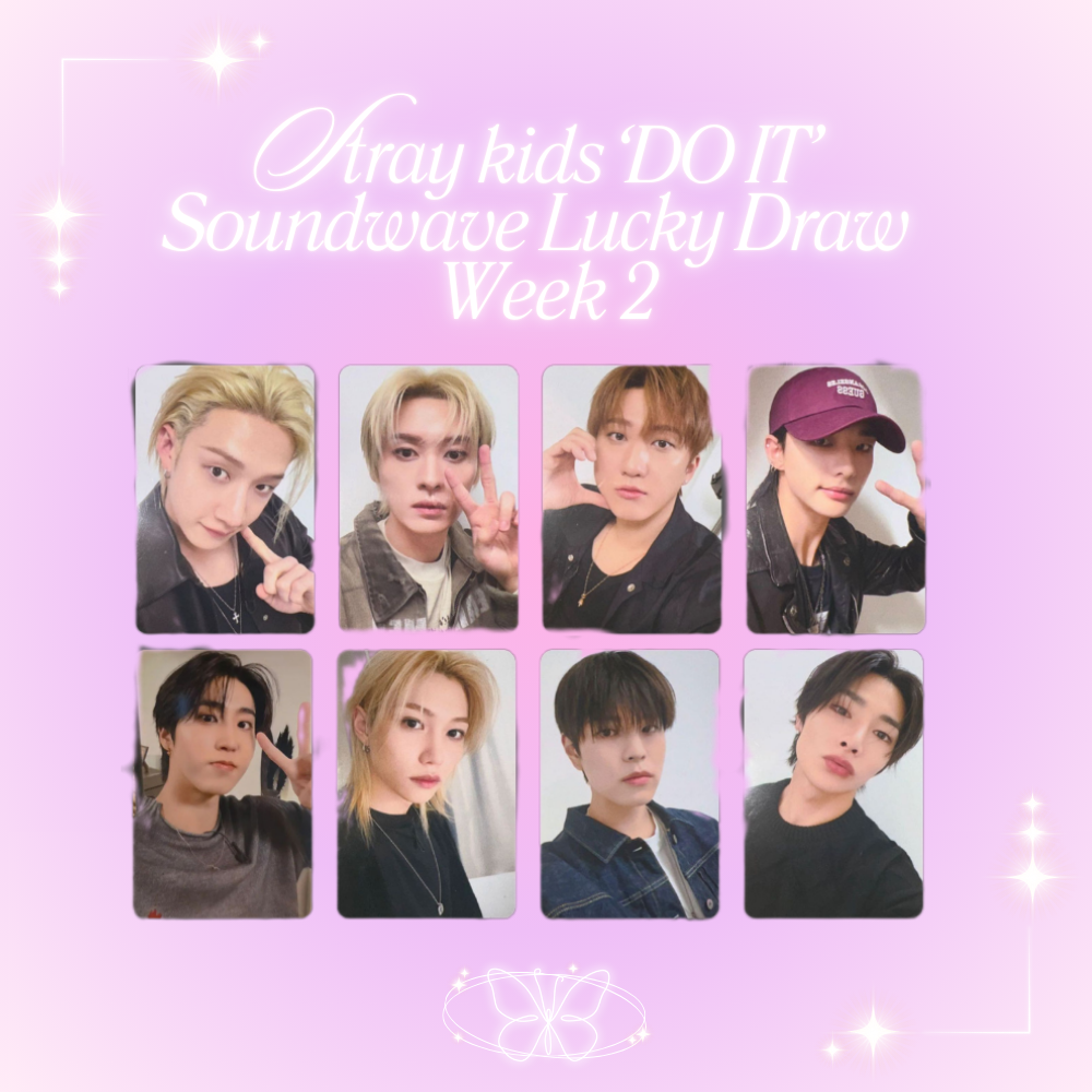 [PRE-ORDER] Stray Kids 'DO IT' Soundwave Lucky Draw Week 2 Photocard
