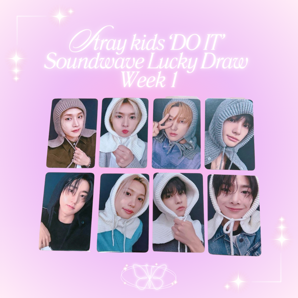 [PRE-ORDER] Stray Kids 'DO IT' Soundwave Lucky Draw Week 1 Photocard