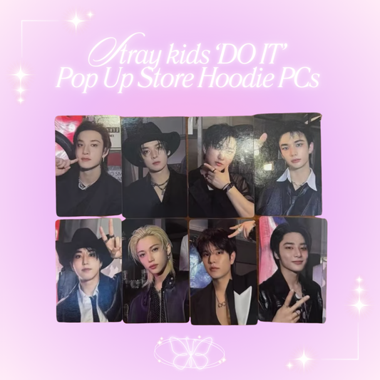 [PRE-ORDER] Stray Kids 'DO IT' Pop Up Store Hoodie Benefit Photocard