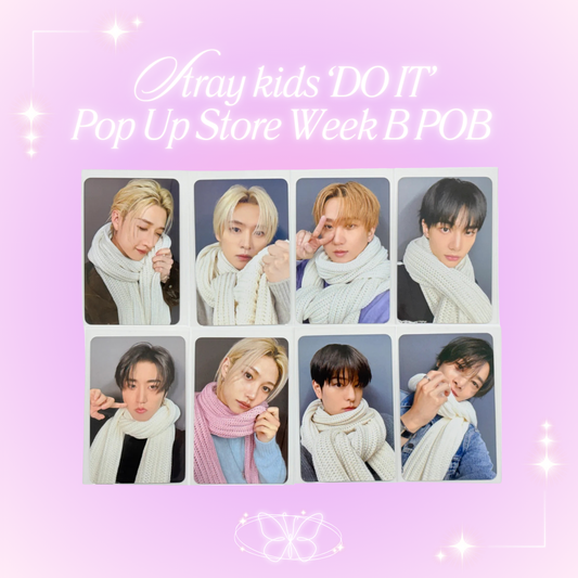 [PRE-ORDER] Stray Kids 'DO IT' Pop Up Store Week B Benefit Photocard