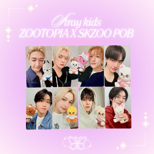 [PRE-ORDER] Stray Kids ZOOTOPIA X SKZOO POB Benefit Photocard