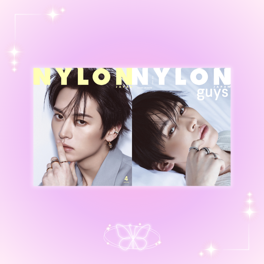 [PRE-ORDER] Stray Kids Lee Know Nylon Japan Magazine - April 2026 Issue