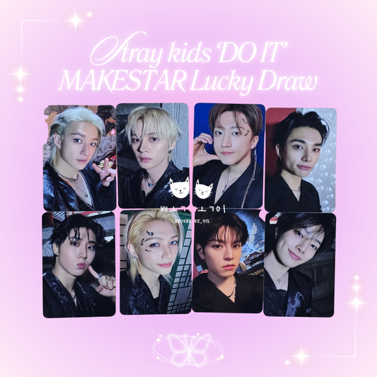 [PRE-ORDER] Stray Kids 'DO IT' MAKESTAR Lucky Draw Photocard
