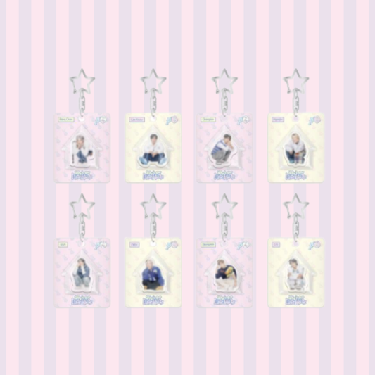 [PRE-ORDER] Mini Block Keyring - Stray Kids 6th Fanmeeting 'STAY in Our Little House' MD