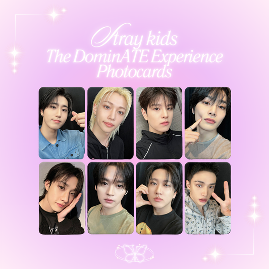 [PRE-ORDER] Stray Kids 'The DominATE Experience' Exclusive SM Cinema Photocards