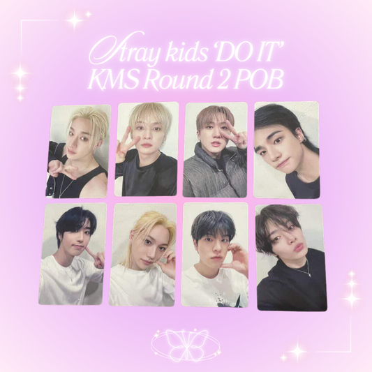 [PRE-ORDER] Stray Kids 'DO IT' KMStation Round 2 POB Photocard
