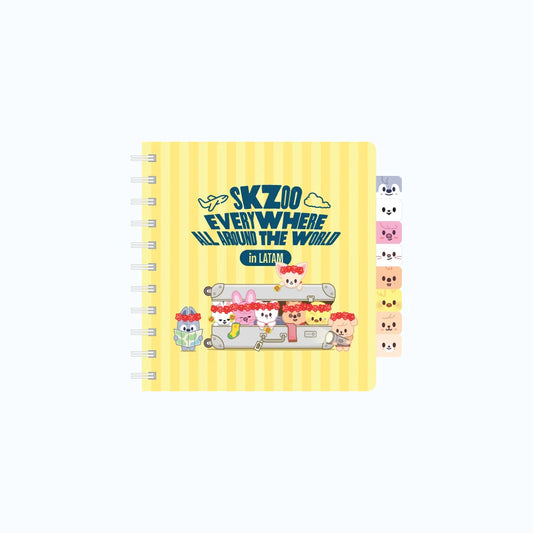 [PRE-ORDER] SKZOO Index Note - Stray Kids SKZOO Everywhere All Around the World Online Pop Up MD