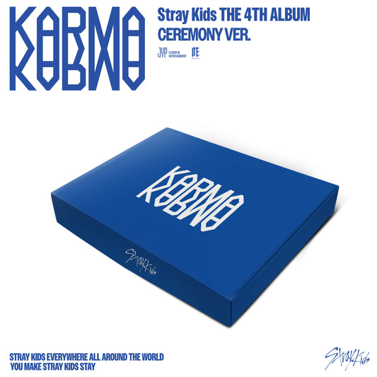 Stray Kids 4th Album 'KARMA' (Ceremony Ver.) - SIGNED USA EXCLUSIVE
