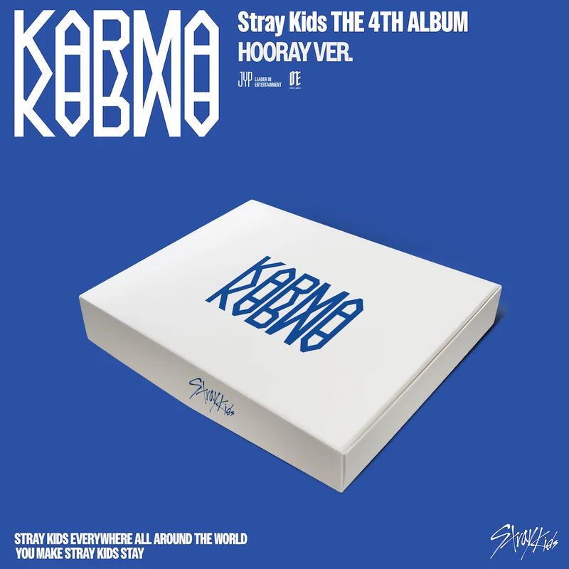 Stray Kids 4th Album 'KARMA' (Hooray Ver.) - SIGNED USA EXCLUSIVE