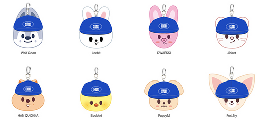 [PRE-ORDER] SKZOO Ceremony Ballcap Plush - Stray Kids 'KARMA' Pop Up Store