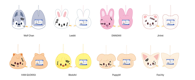 [PRE-ORDER] SKZOO Name Tag - Stray Kids 'KARMA' Pop Up Store