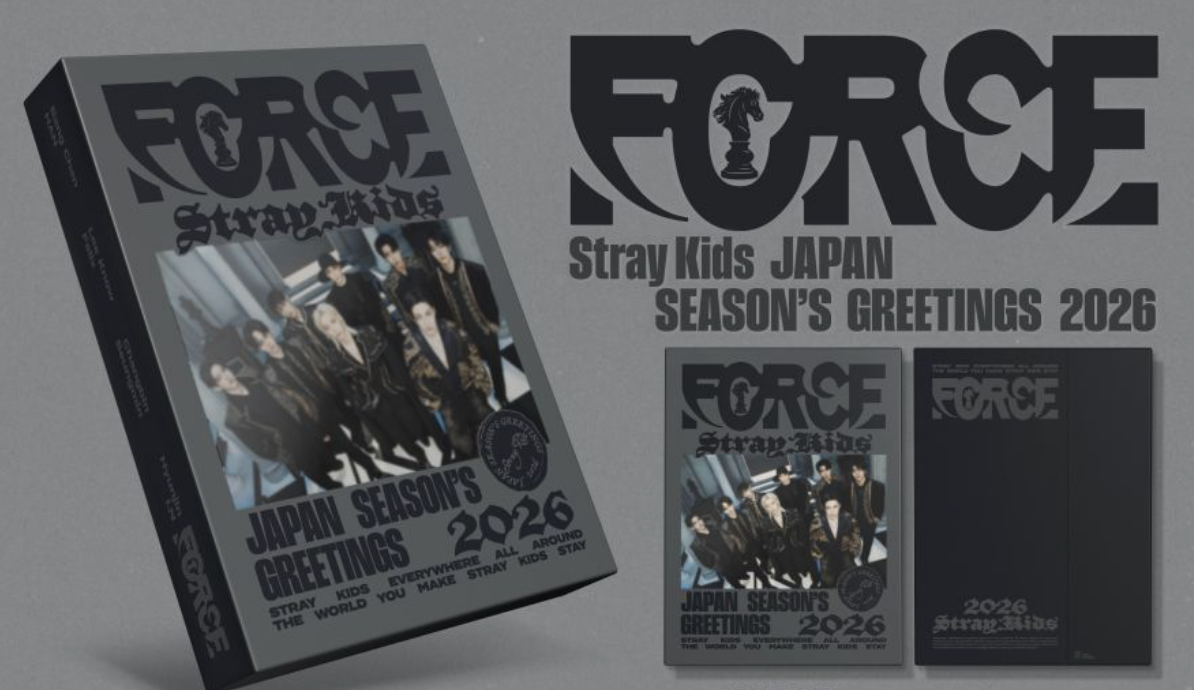 [PRE-ORDER] Stray Kids Japan Seasons Greetings 2026 'FORCE' NO POB